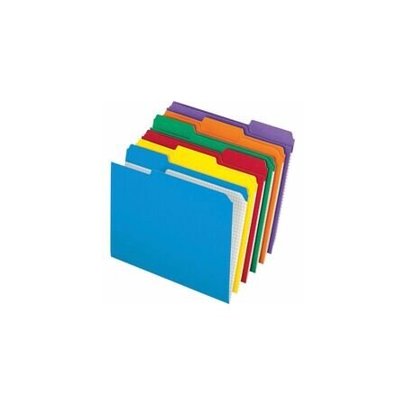 Pendaflex FOLDER, LTR, RNFRCD, 1/3, AST, 100PK R15213ASST