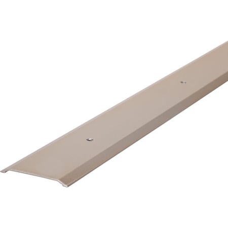 M-D Building Products Building Products 1-3/4''x1/8''x36'' Satin Nickel Alum Flat Profile Threshold for Interior Doorways 49010