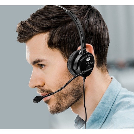 Adesso Single-Sided USB Headset with Mic XTREAMP1
