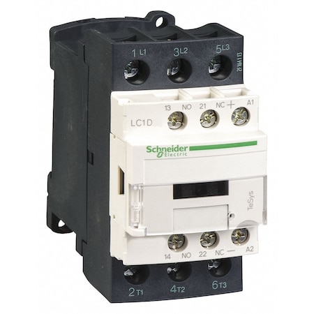 Square D CONTACTOR 600VAC 32AMP IEC +OP LC1D32JD