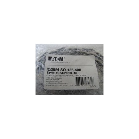 Eaton Current Transformers 400A 0.33V IQ35M-SO-125-400