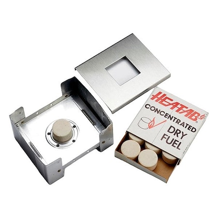 Hach Heatab Cookit Folding Stove, Box 220600