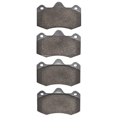 Dynamic Friction Co 5000 ADVANCED BRAKE PADS-LOW MET 1551-1598-00
