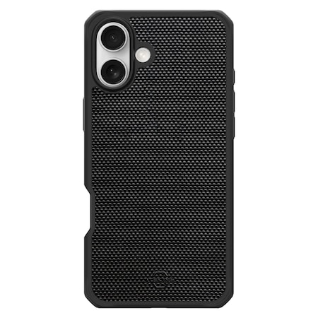 Itskins Ballistic_r Nylon Magsafe Case For Apple Iphone 16, Black AP6N-HMABA-BLCK