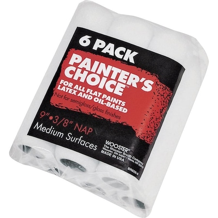 Wooster PNTR CHOICE CVR 3/8 in., 6PK 00R9590090