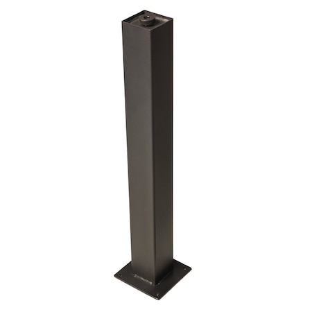 Bfm Seating 3in Square Steel Table Leg - Dining Height - Sand Black Finish Set of 4 TB-SQ3