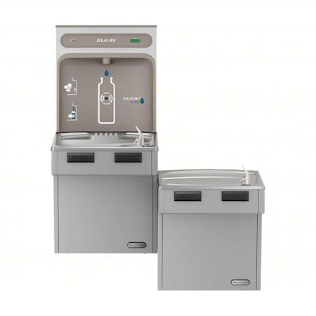 Elkay Bi-Level Filtered Refrigerated Bottle LMABFTL8WSLK