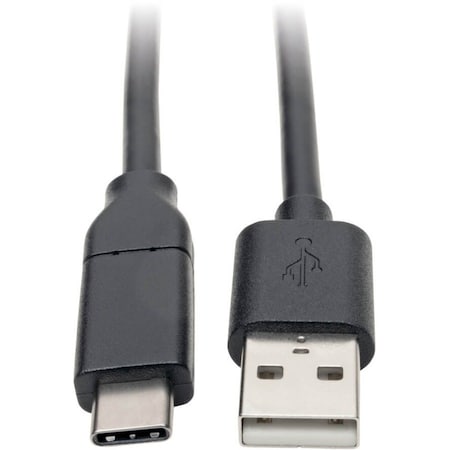 Eaton EATON USB-A To USB-C Cable, USB 2.0, 3a Rating, Usb-if Certified, M/m, 13 Ft. U038-C13