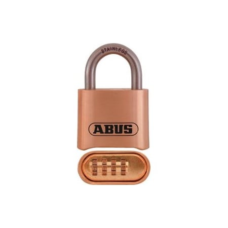 Abus Lock Co 4 Wheel Dial, Resettable Combo Padlock 180IB/50C