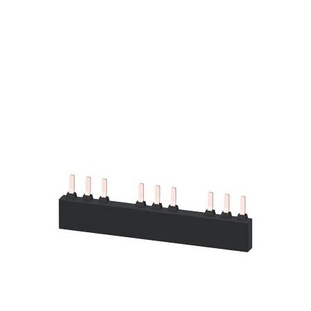 Siemens 3-phase busbar for 3 circuit breakers Size S2 Modular spacing: 75 mm 3RV1935-3B