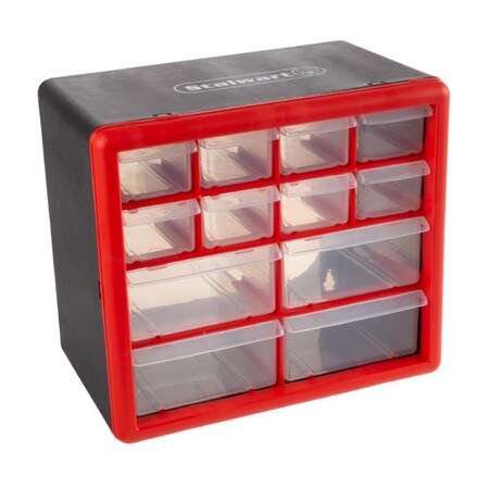 Stalwart Storage Drawers-12 Compartment Organizer Desktop or Wall Mount Container 75-ST6067