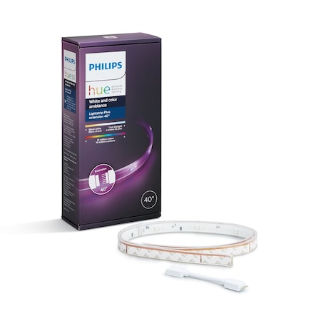 Philips Philips Hue 40 in. L White LED Smart-Enabled Strip Light Extension 1 pk 555326
