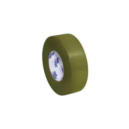 Bubblefast 2'' x 60 yds. Olive Green Tape Logic 10 Mil Duct Tape, 24PK BFT987100LV