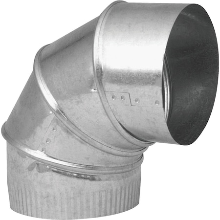 Imperial 26 Ga. 4'' Galvanized Adjustable Elbow GV0284-C