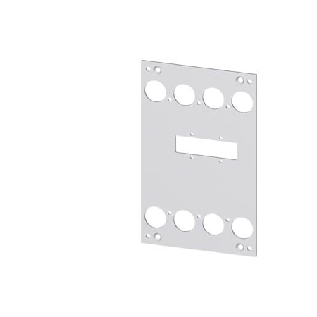 Siemens rear interlock mounting plate accessory for: 3VA13/14 3VA23/24 3VA9468-0VK20