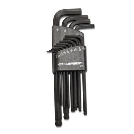Gearwrench Ball Point Long Arm Hex Key, 13 PC 83524