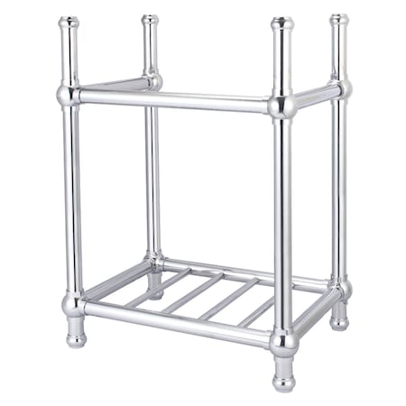 Kingston Brass Brass Console Sink Legs, Polished Chrome XBH2317331