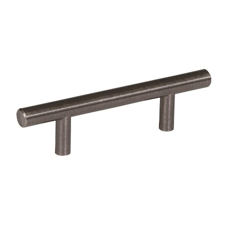 Amerock Bar Pulls 3 inch 76mm Center-to-Center Gunmetal Cabinet Pull 2000824