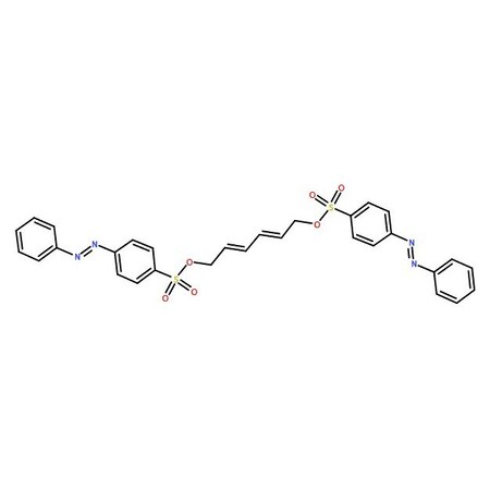 Ak Scientific 2, 4-Hexadiyne-1, 6-diol bis(azobenzene-4-sulfonate) (100mg), CAS 78991-75-0 5335AL-100mg