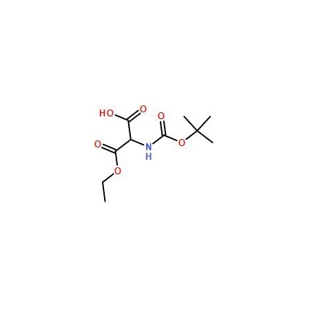 Ak Scientific 2-(Boc-amino)malonic acid 1-ethyl ester (1g), CAS 137401-45-7 V2723-1g