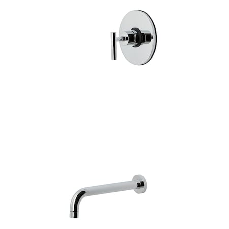 Kingston Brass Single-Handle Pressure Balanced Tub Faucet, Polished Chrome KB6331CMLTO