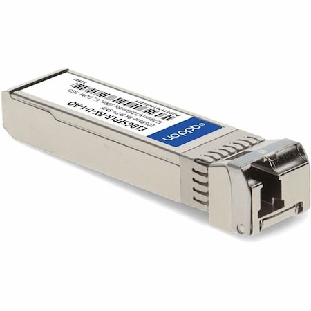 Add-On INTEL E10GSFPLR-BX-U-I COMPATIBLE TAA COMPLIANT 10GBASE-BX SFP+ TRANSCEIVE E10GSFPLR-BX-U-I-AO