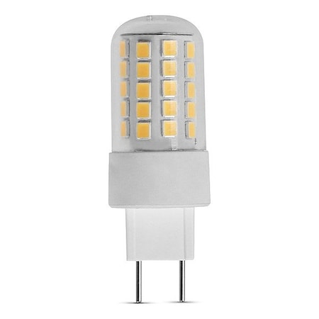 Feit Electric 4.5 W, Compact LED Bulb, White, T4, 3000K Temp. Clear, Dimmable BP50G8.6/830/LED