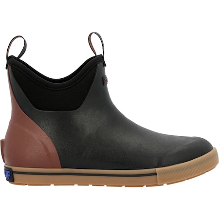 Xtratuf Men's Camp Fleece Lined Ankle Deck Boot, Black, Size 14 XMADBC00