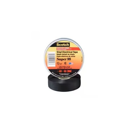 3M ElectricalTape, Black, 14-5/8ydL, 3/4inW 10307