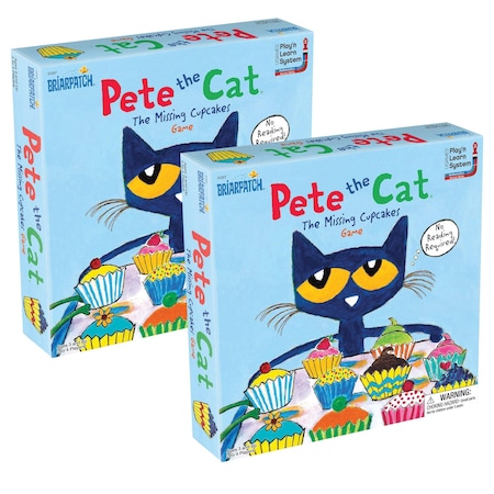 Briarpatch Pete the Cat The Missing Cupcakes Game, 2PK 1257
