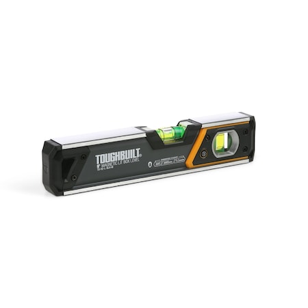 Toughbuilt 9in Lighted Magnetic Box Level TB-H2-L-9LH-M