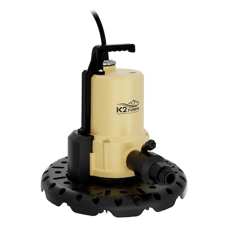 K2 Pumps 1/4 HP Automatic Pool Cover Pump UTA02502APK