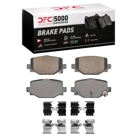 Dfc 5000 Advanced Disc Brake Pad Set,  1551-2191-01