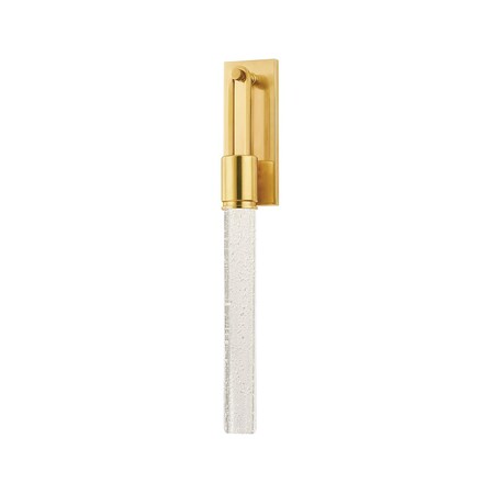 Hudson Valley Lighting Raynham 1 Light Wall Sconce 3 In. Aged Brass 2420-AGB