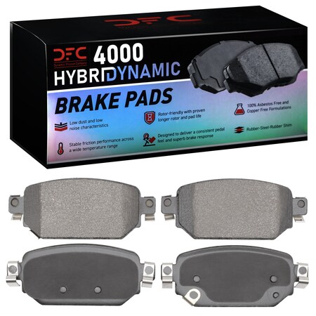 Dynamic Friction Co DFC 4000 HybriDynamic Brake Pads 4000-2042-00