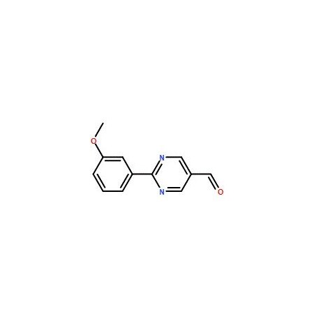 Ak Scientific 2-(3-Methoxyphenyl)pyrimidine-5-carboxaldehyde (5g), CAS 1119398-70-7 X8989-5g