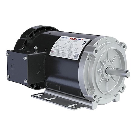 Leeson Three-Phase General Purpose Motor, 2 HP, 56HC Frame, 575V Voltage, 3,450 Nameplate RPM 056T34F15674