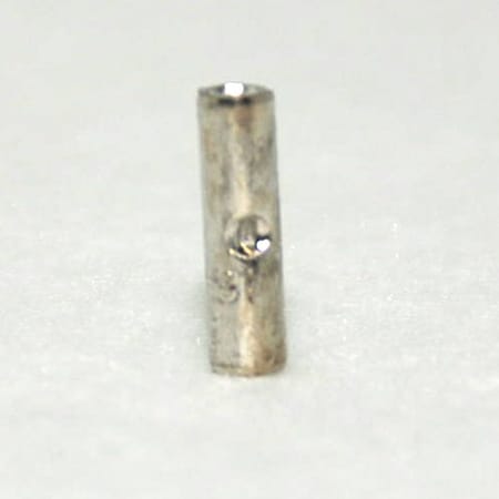 Hillsdale Terminal Butt Splice Wire Connector, 14 AWG Max, None Insulation, 1000 PK 10170HT