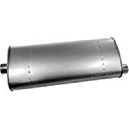 Perfectpitch 18132 Universal Economy Tru-Fit Muffler for 1994-1999 Chevrolet C1500 PE740442