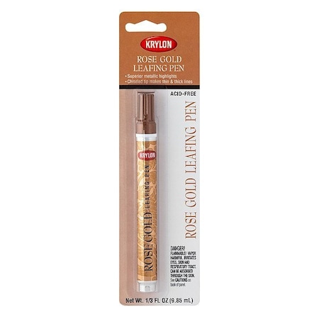 Krylon Paint Marker, Non-Erasable, Rose Gold K09906A00
