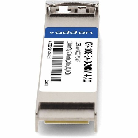 Add-On JUNIPER COMP XFP LC 10G-BX 20KM SMF XFP-10G-BX-D-20KM-J-AO