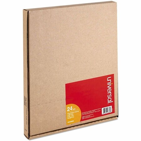 Universal Universal Economical Insertable Index, Multicolor Tabs, 5-Tab, Letter, Buff, 24 Sets/Box UNV20830***