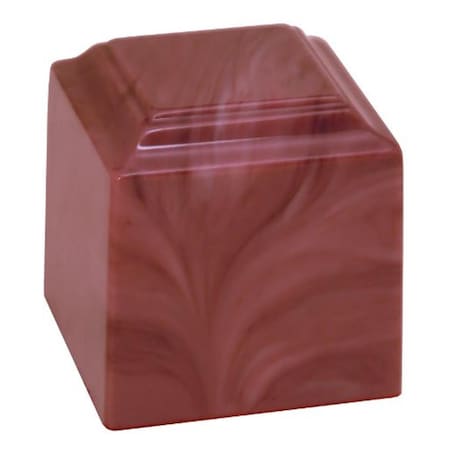 Fasttrack2Fitness Cultured Onyx Cremation Little Jamaica Baby Urn, Burgundy FA2001559