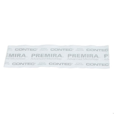 Contec Laundry-Free Premira II Microfiber Pad, 5in x 19in, 80PK PRMM0080