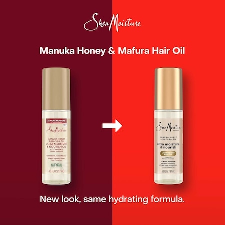 Shea Moisture Manuka Honey Mafura Oil Ultra Moisture and Nourish Oil, 3.3 Fluid Ounce, 6PK 64380142