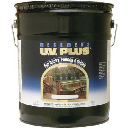 U.V. Plus 5 Gal MS-605 Driftwood Gray Semi-Transparent Stain, 250-VOC CMS-605