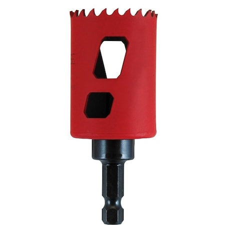 Morse MORSE MHSA20C/TAC20 Hole Saw, 3/8 in Arbor, 1-15/16 in D Cutting, HSS Cutting Edge MHSA20C/TAC20