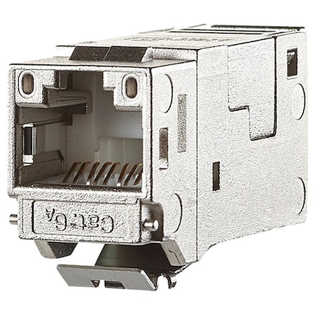 Metz Connect Keystone Module Jack, Metallike, Poles 8 130910KI