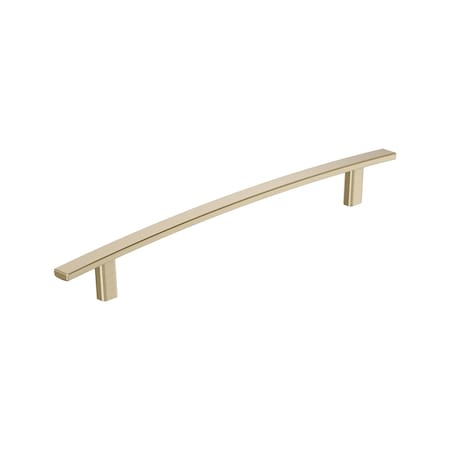 Amerock Cyprus 10-1/16 inch 256mm Center-to-Center Golden Champagne Cabinet Pull BP26210BBZ