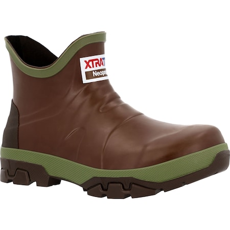 Xtratuf Men's Pull On Boot, Plain Toe Toe, 6 in Height, Brown, 7 XMLA901